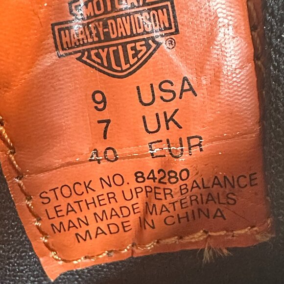 Women's Size 9 Harley Boots - Picture 10 of 16